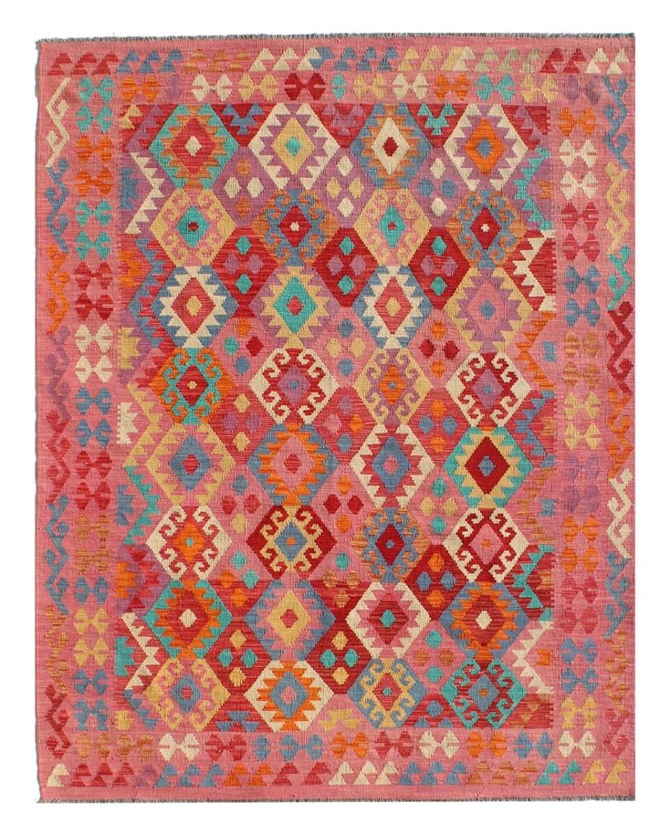 Afghan rug Kilim Afghan 9'5"x6'10" 9'5"x6'10", Persian Rug Woven by hand