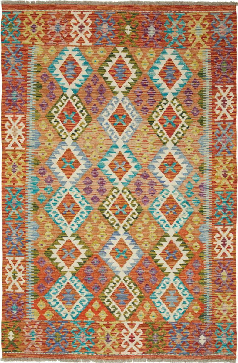 Afgán szőnyeg Kilim Afgán 195x126 195x126, Perzsa szőnyeg szőttesek