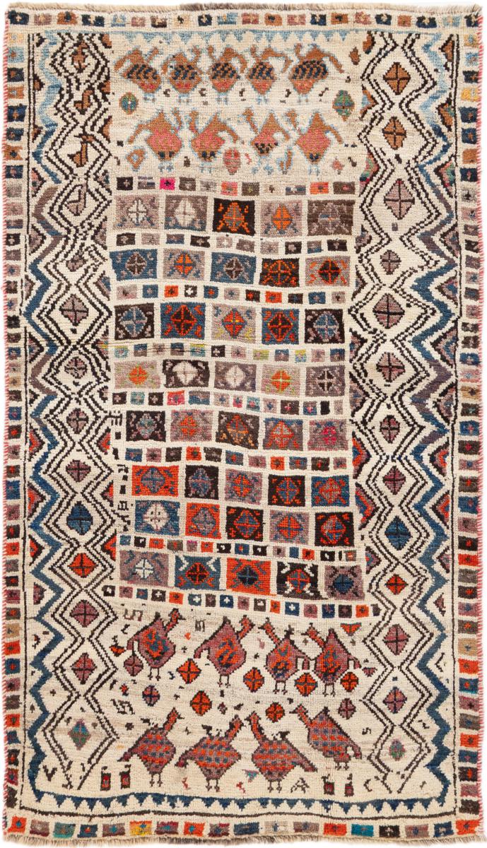 Persian Rug Persian Gabbeh Ghashghai 197x115 197x115, Persian Rug Knotted by hand