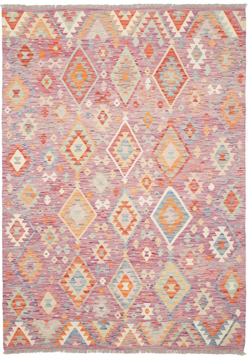 Afghan rug Kilim Afghan 246x172 246x172, Persian Rug Woven by hand