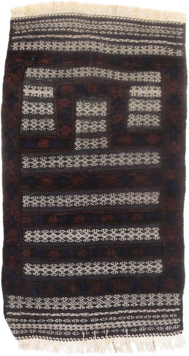 Afghansk tæppe Beluch 141x81 141x81, Persisk tæppe Knyttet i hånden