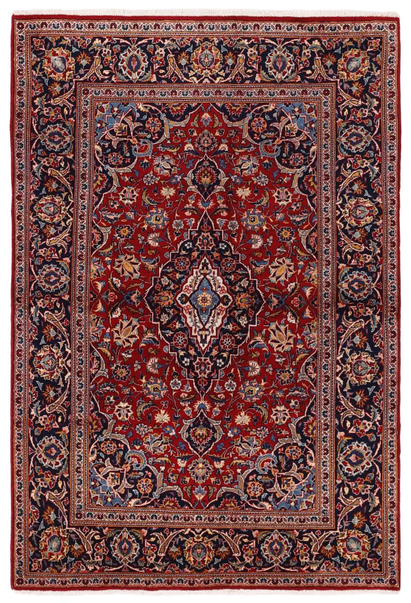 Perzisch tapijt Keshan 211x138 211x138, Perzisch tapijt Handgeknoopte