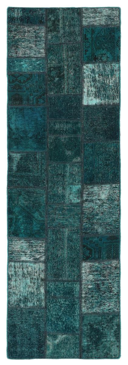 Persisk tæppe Patchwork 259x77 259x77, Persisk tæppe Knyttet i hånden