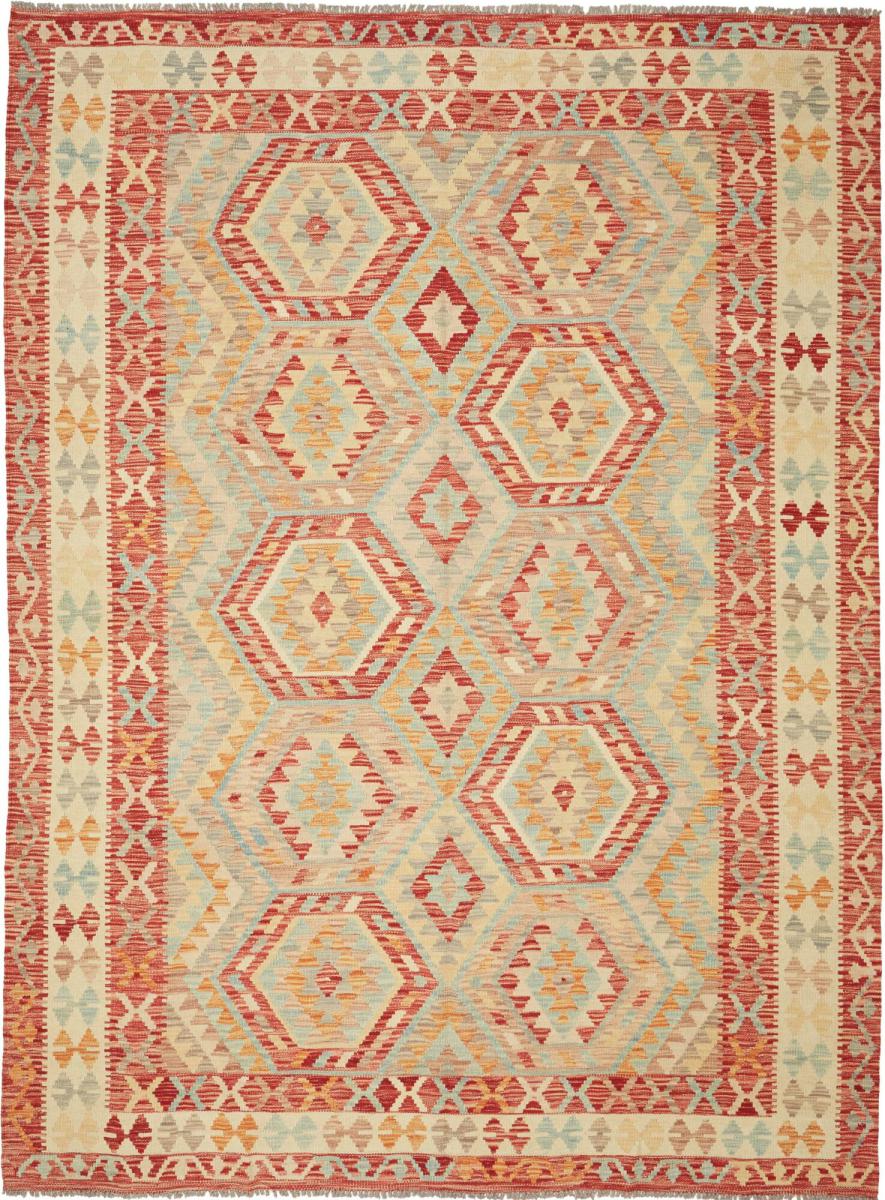 Tapete afegão Kilim Afegão 274x207 274x207, Tapete persa Tecido à mão