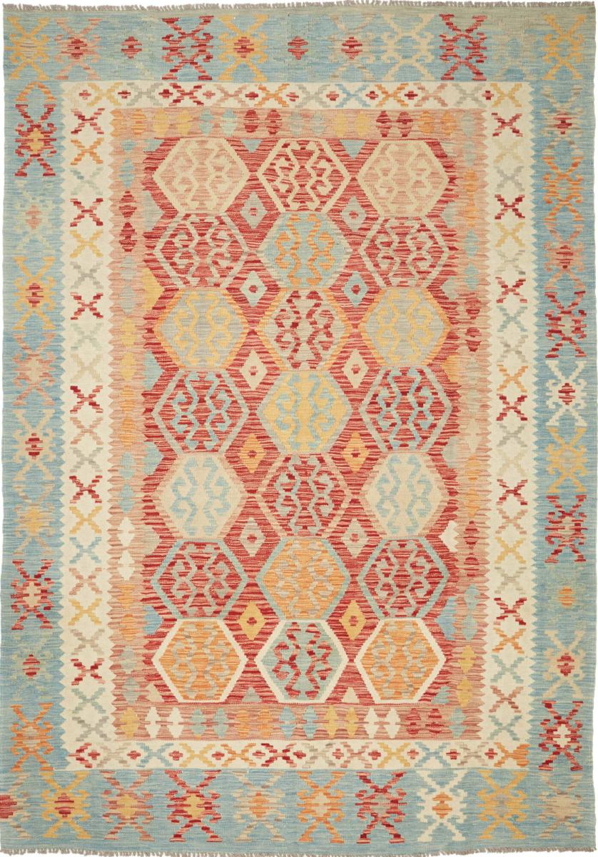 Tapete afegão Kilim Afegão 291x199 291x199, Tapete persa Tecido à mão