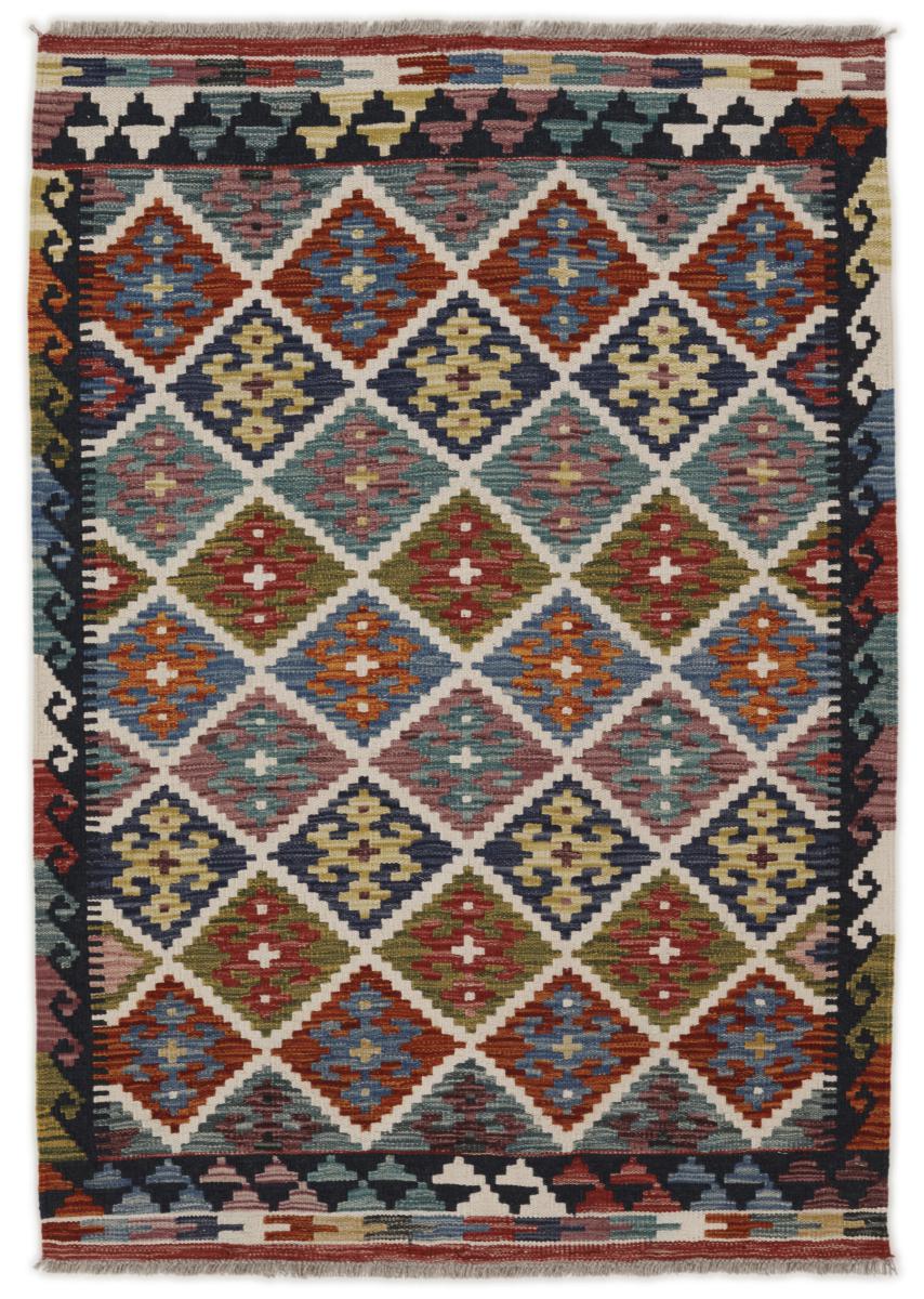 Afghanischer Teppich Kelim Afghan 146x101 146x101, Perserteppich Handgewebt
