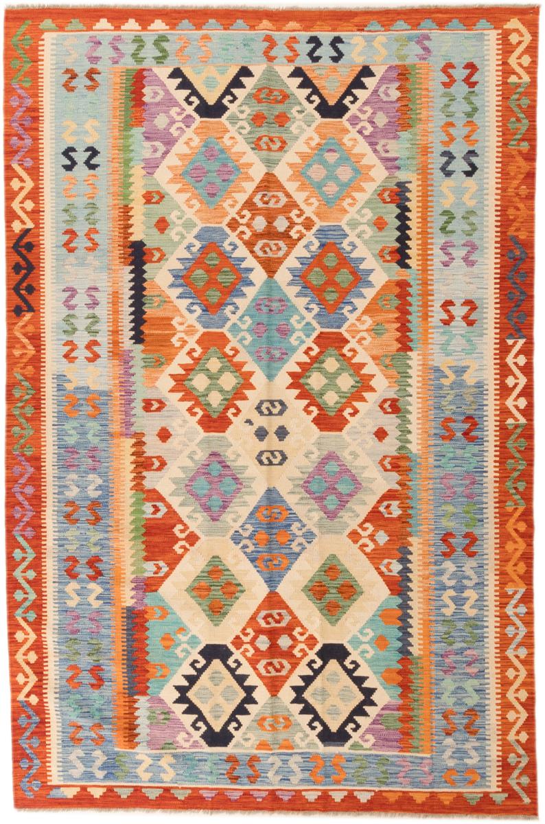 Alfombra afgana Kilim Afghan 292x195 292x195, Alfombra persa Tejido a mano