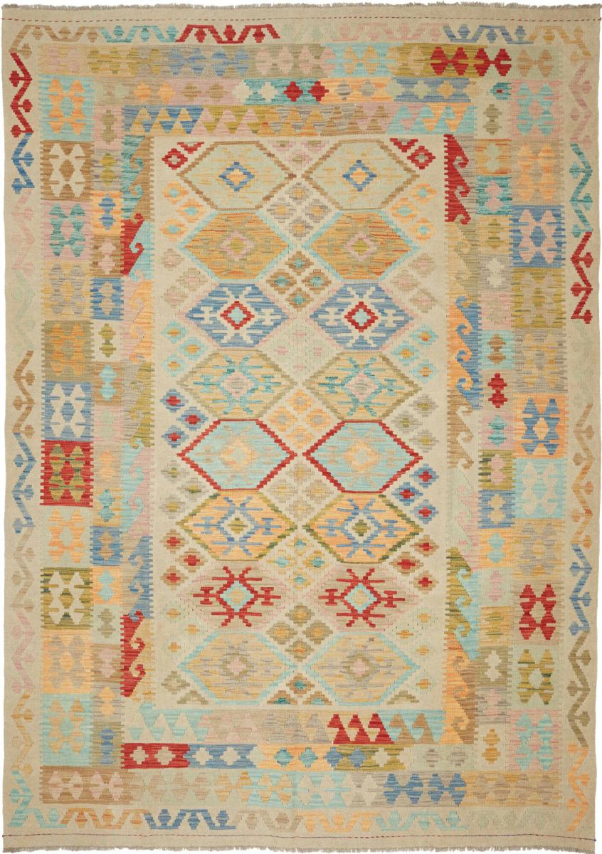 Tapete afegão Kilim Afegão 288x205 288x205, Tapete persa Tecido à mão