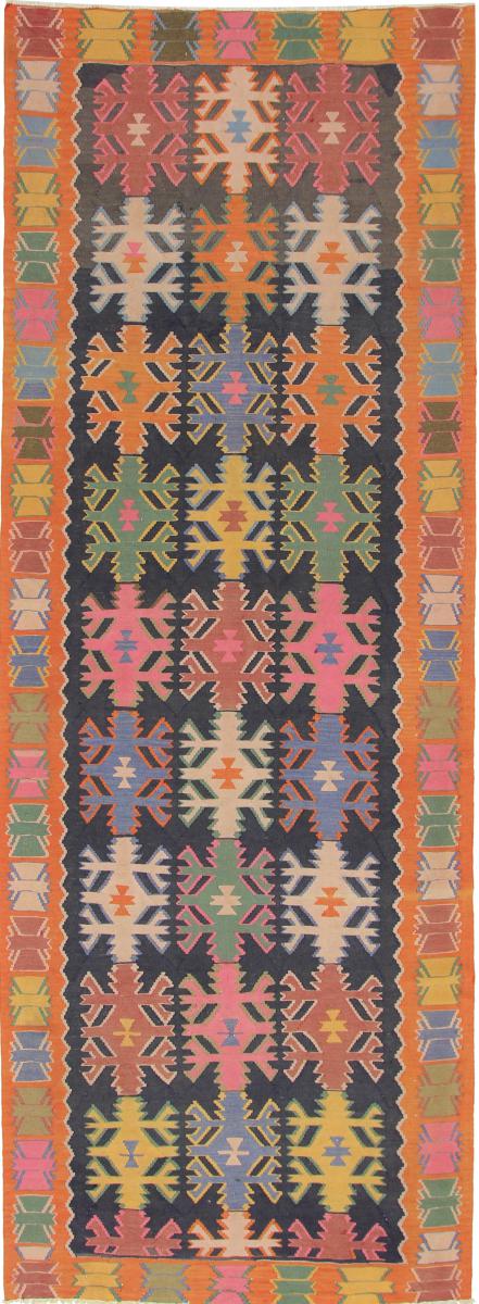 Tapete persa Kilim Fars Azerbaijan Antigo 391x146 391x146, Tapete persa Tecido à mão