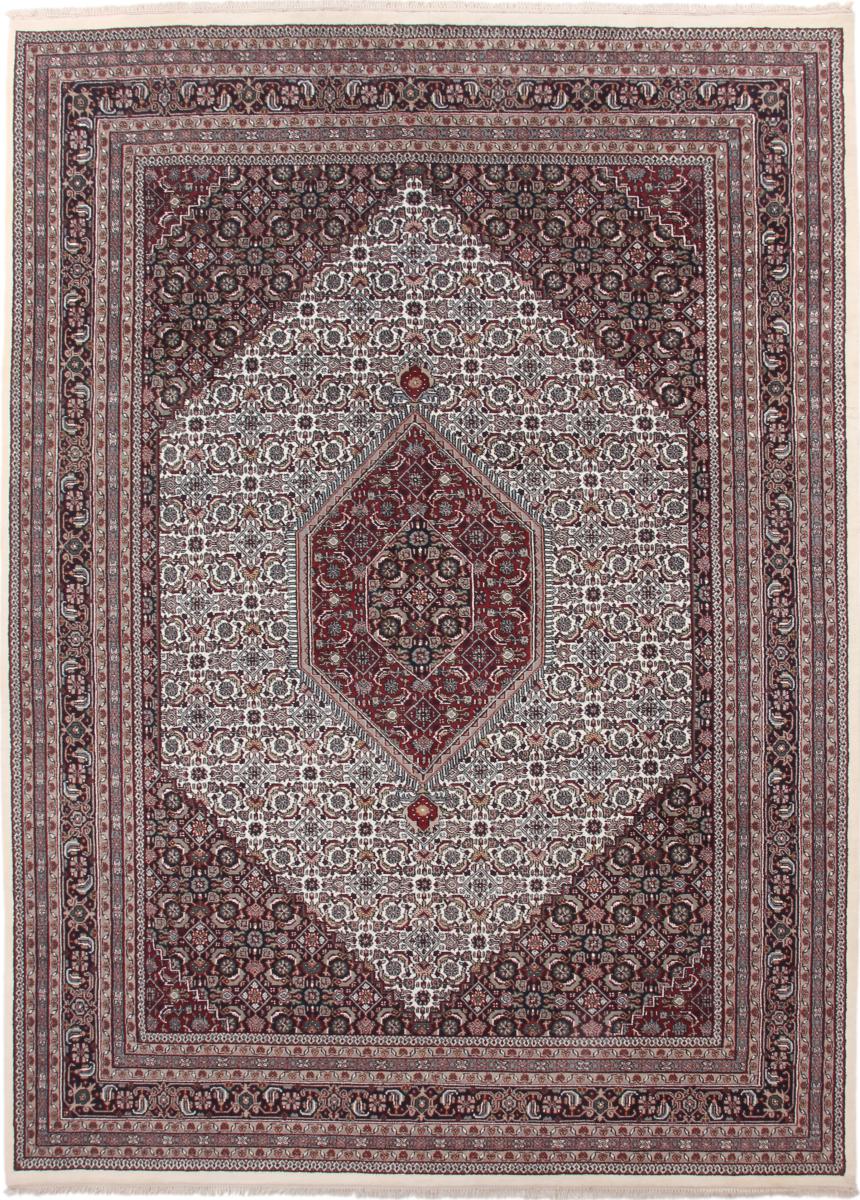 Indo rug Indo Bidjar Herati 372x269 372x269, Persian Rug Knotted by hand