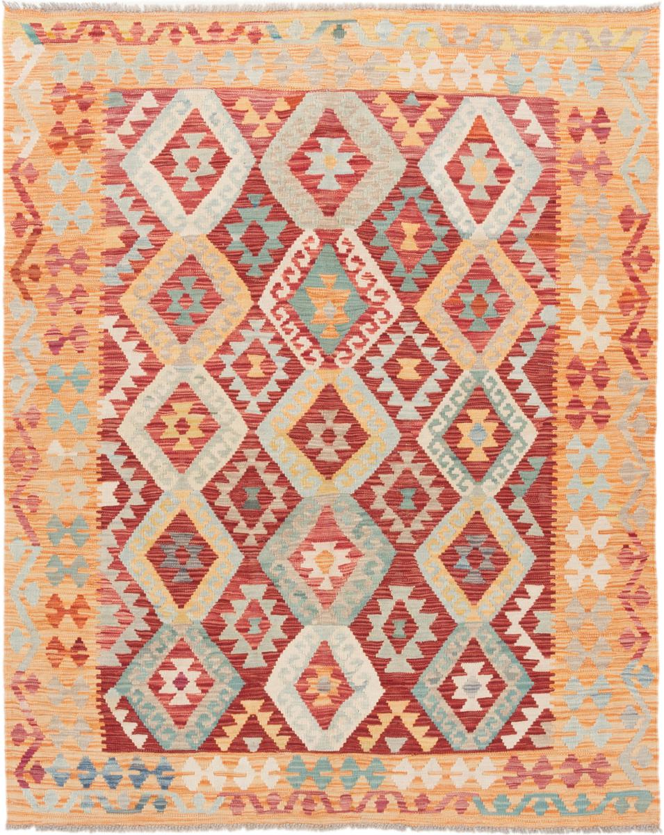 Tapete afegão Kilim Afegão 6'2"x5'2" 6'2"x5'2", Tapete persa Tecido à mão