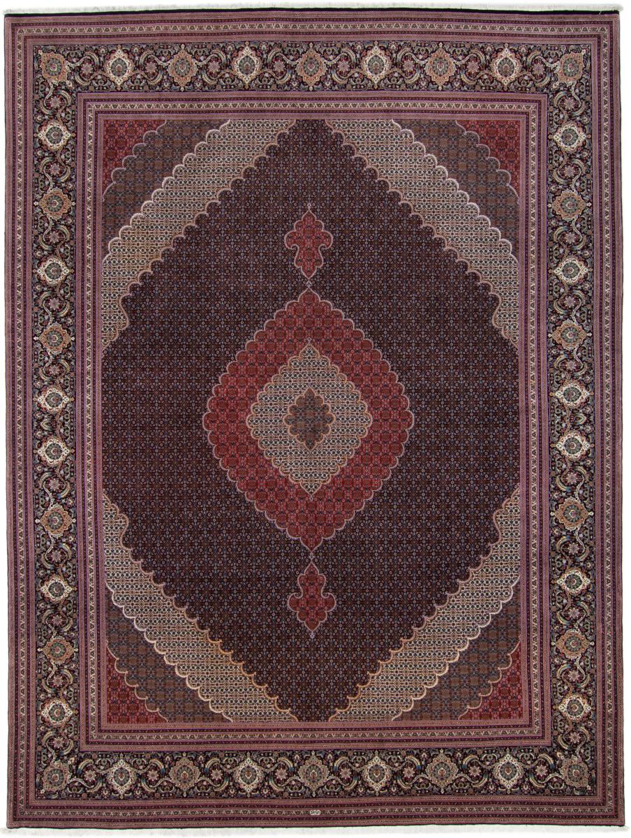 Tapete persa Tabriz 50Raj 13'1"x10'0" 13'1"x10'0", Tapete persa Atado à mão