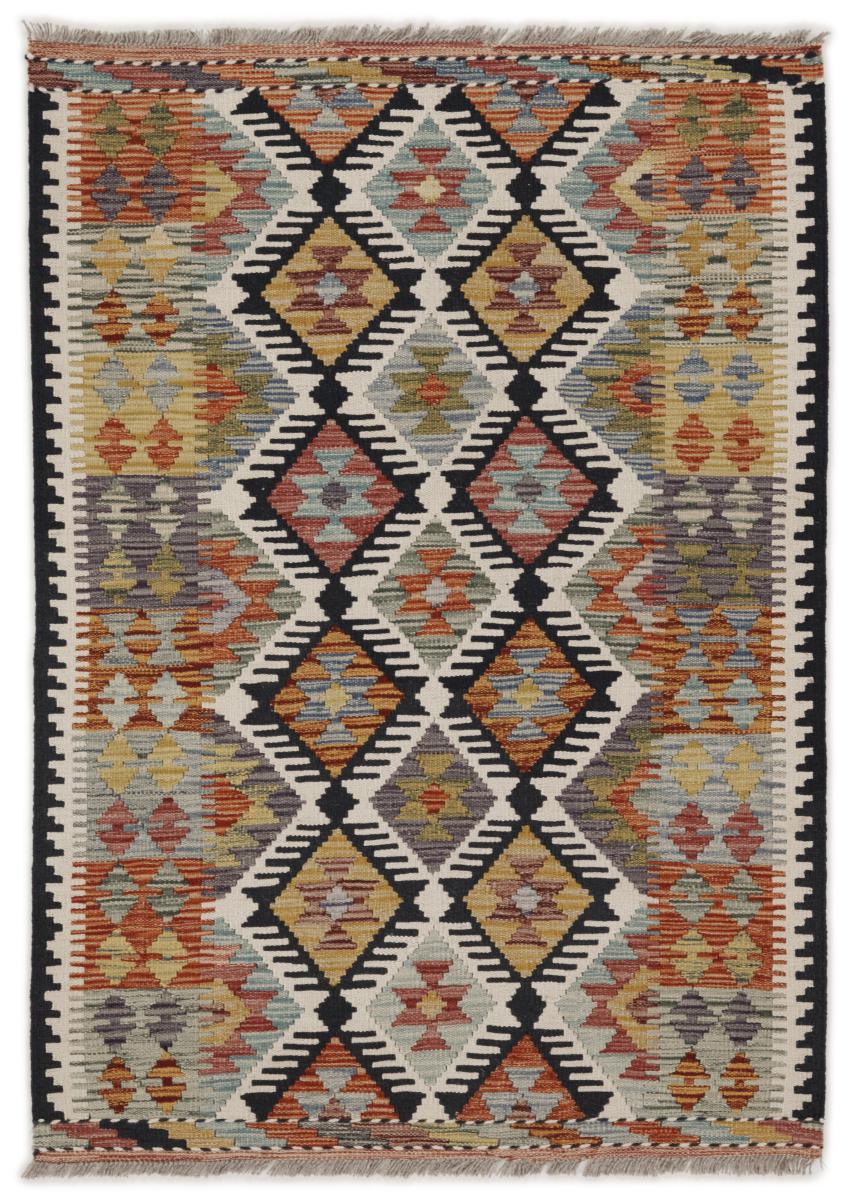 Afghanischer Teppich Kelim Afghan 4'9"x3'6" 4'9"x3'6", Perserteppich Handgewebt