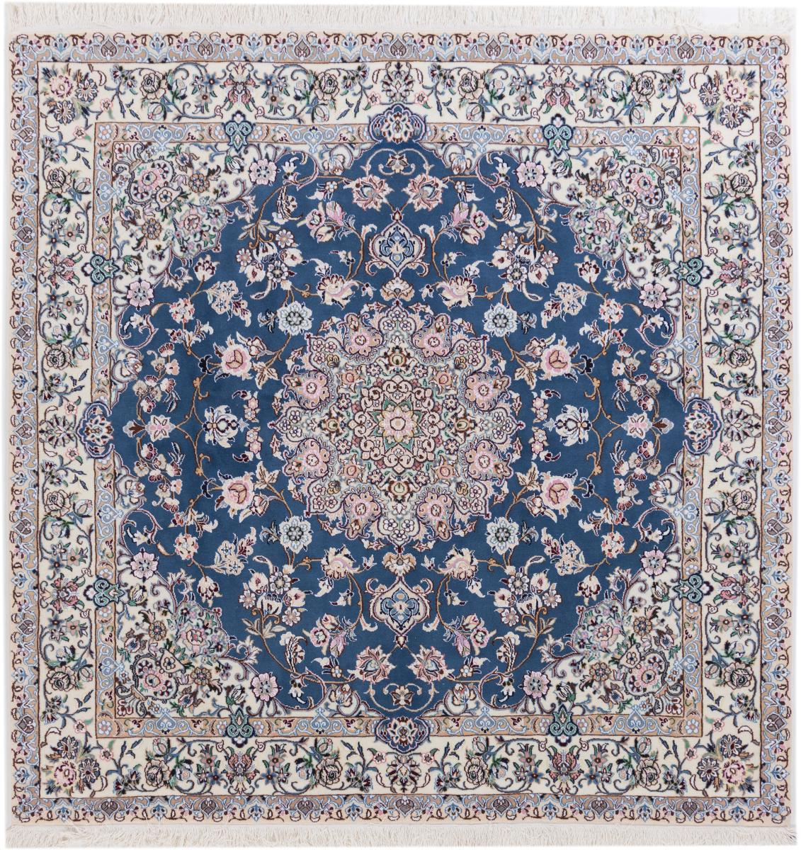 Persian Rug Nain 9La 202x202 202x202, Persian Rug Knotted by hand