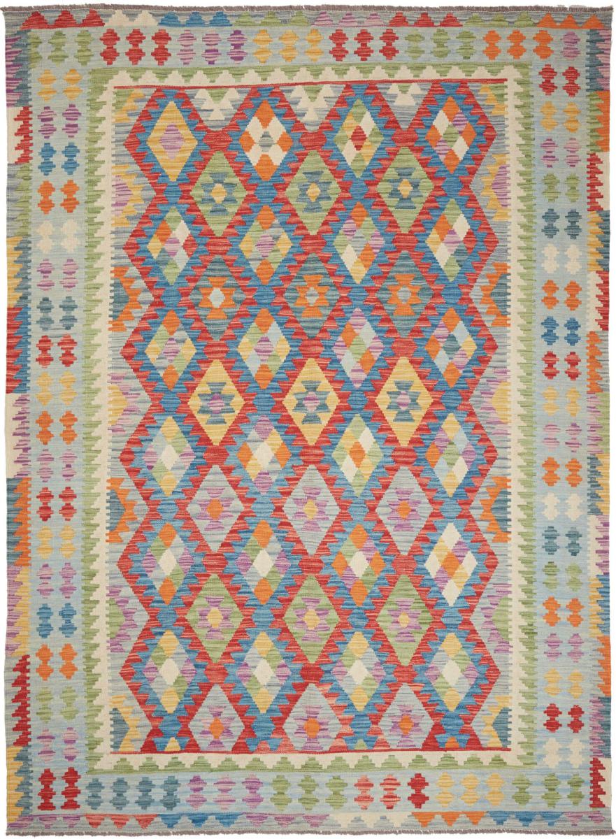 Tapete afegão Kilim Afegão 286x207 286x207, Tapete persa Tecido à mão