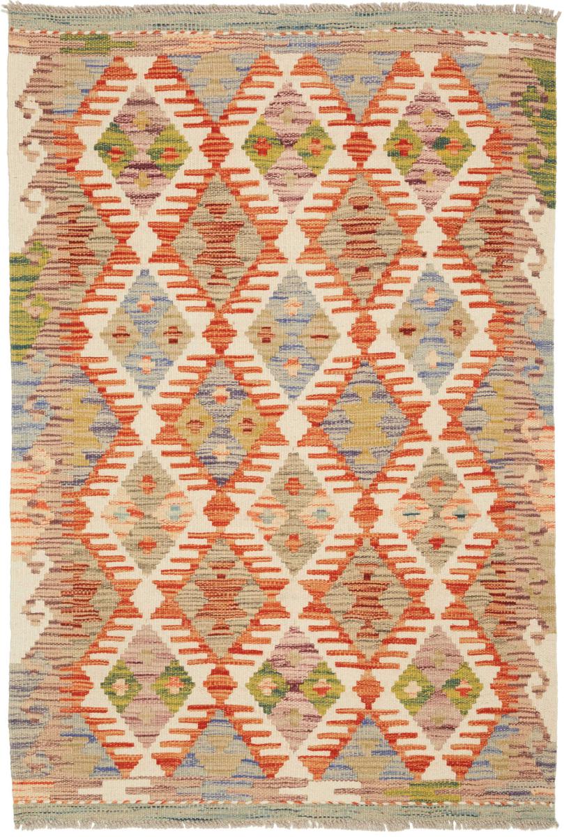 Afghanischer Teppich Kelim Afghan 119x80 119x80, Perserteppich Handgewebt