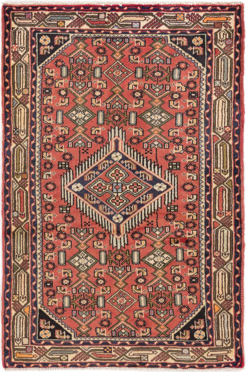 Persian Rug Hamadan Zagheh 126x83 126x83, Persian Rug Knotted by hand