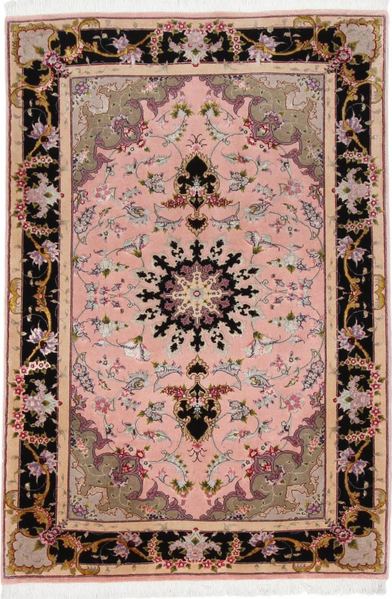 Tapete persa Tabriz 50Raj 152x102 152x102, Tapete persa Atado à mão