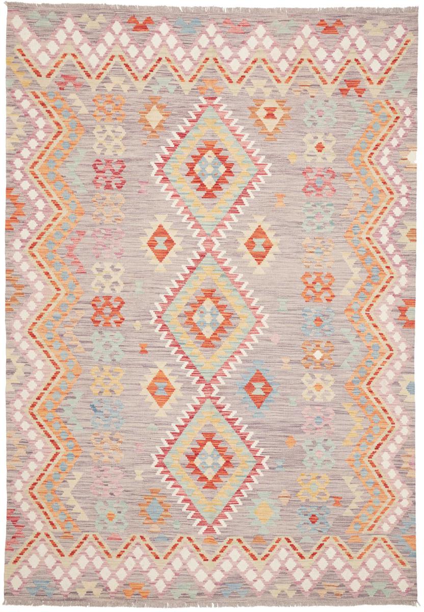 Afghan rug Kilim Afghan 234x163 234x163, Persian Rug Woven by hand