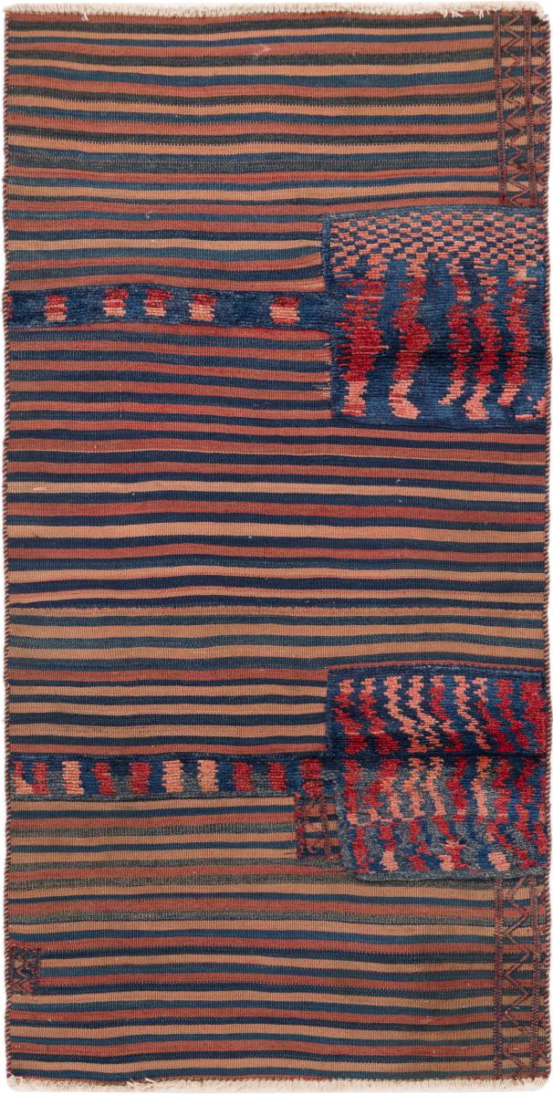 Perzisch tapijt Kilim Patchwork 185x93 185x93, Perzisch tapijt Handgeweven