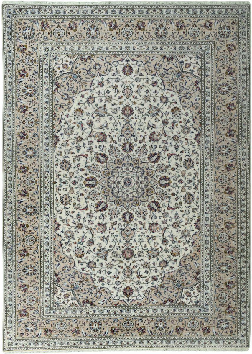 Persisk tæppe Keshan 347x246 347x246, Persisk tæppe Knyttet i hånden