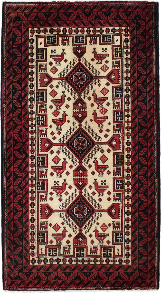 Perzisch tapijt Baluch 181x101 181x101, Perzisch tapijt Handgeknoopte