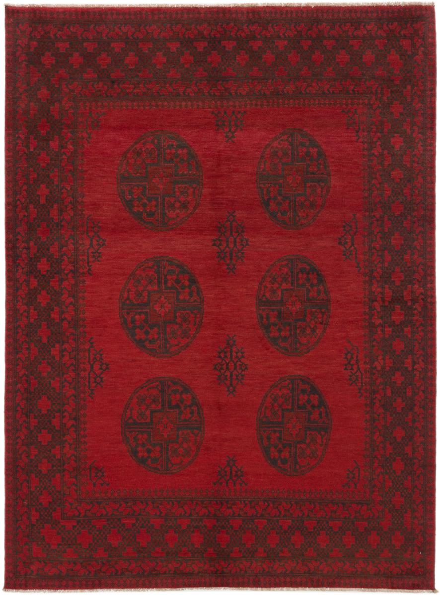 Tapete afegão Afegão Akhche 229x170 229x170, Tapete persa Atado à mão