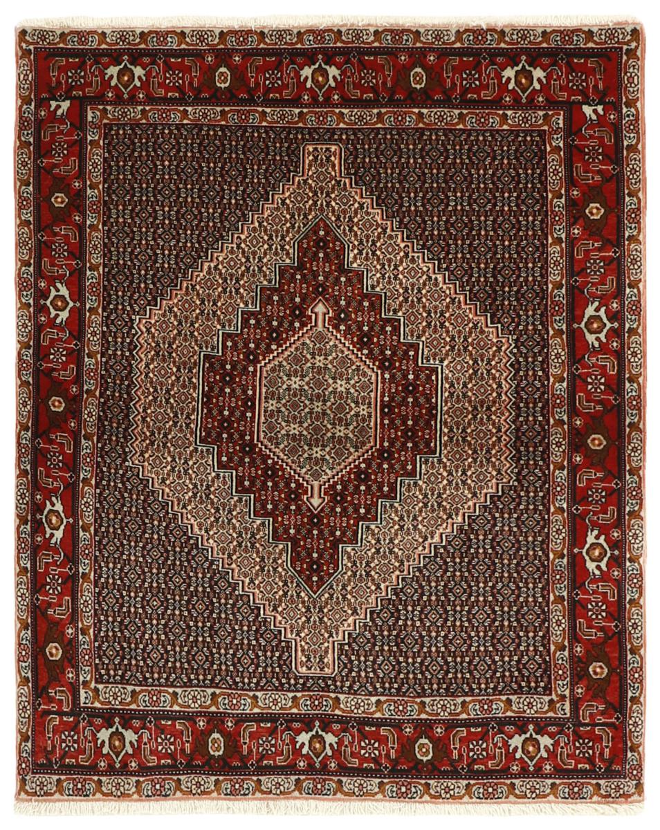 Perzisch tapijt Senneh 152x121 152x121, Perzisch tapijt Handgeknoopte