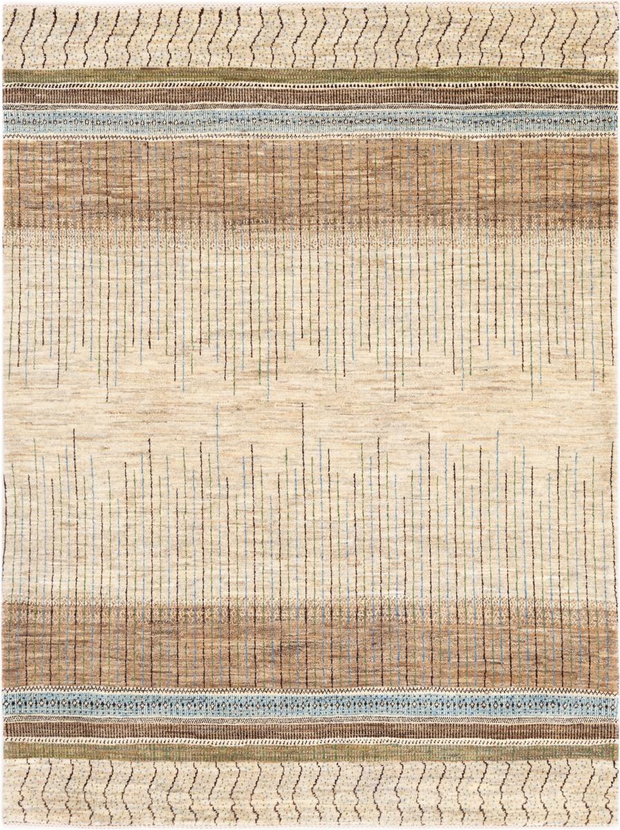 Tapete persa Perser Gabbeh Loribaft Natura 194x146 194x146, Tapete persa Feito à mão