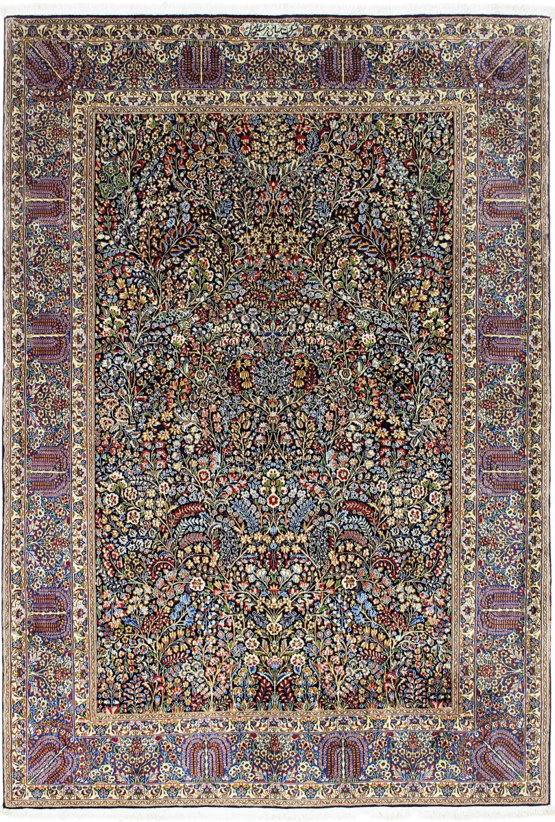 Tappeto persiano Kirman Rafsanjan Sherkat 293x197 293x197, Tappeto persiano Annodato a mano
