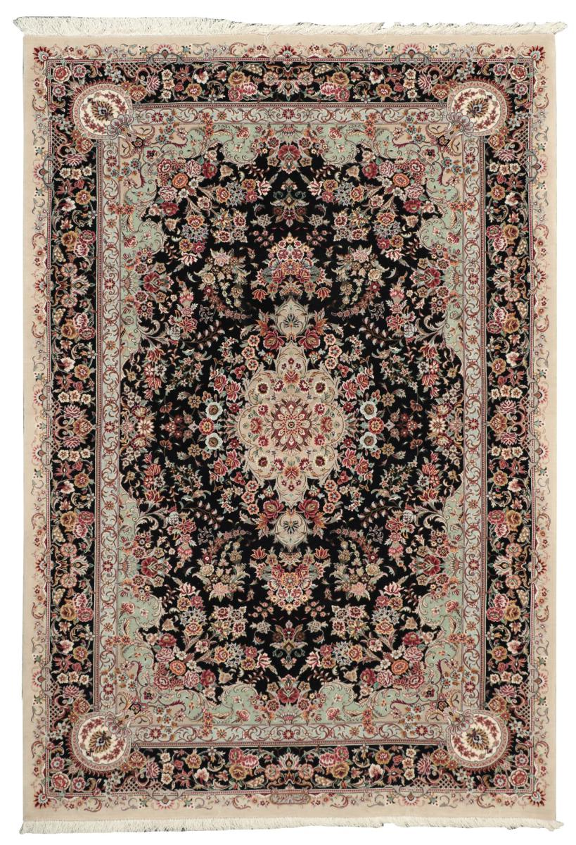 Persisk teppe Ghom Sherkat Silkerenning 209x144 209x144, Persisk teppe Knyttet for hånd