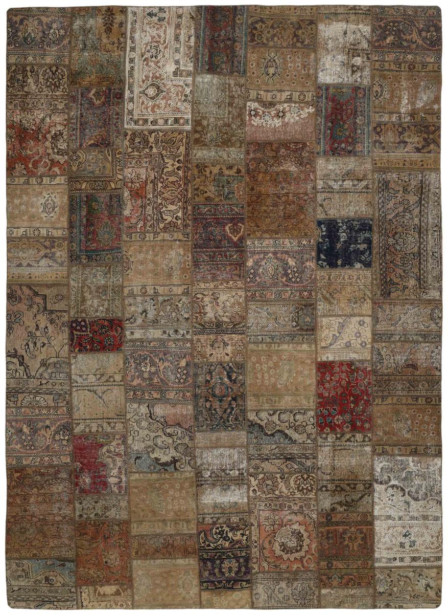 Tappeto persiano Patchwork 418x298 418x298, Tappeto persiano Annodato a mano