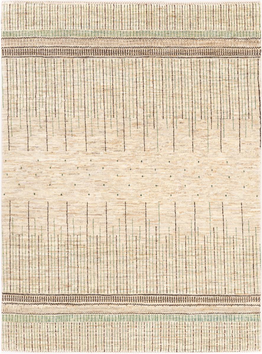 Tapete persa Perser Gabbeh Loribaft Natura 196x145 196x145, Tapete persa Feito à mão