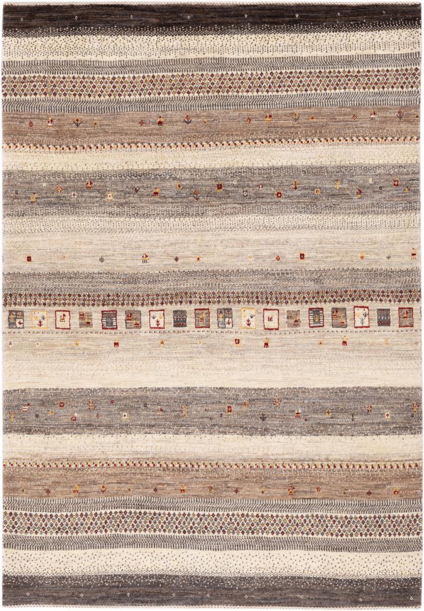 Persialainen matto Persia Gabbeh Loribaft Tabiibaft 201x142 201x142, Persialainen matto Solmittu käsin