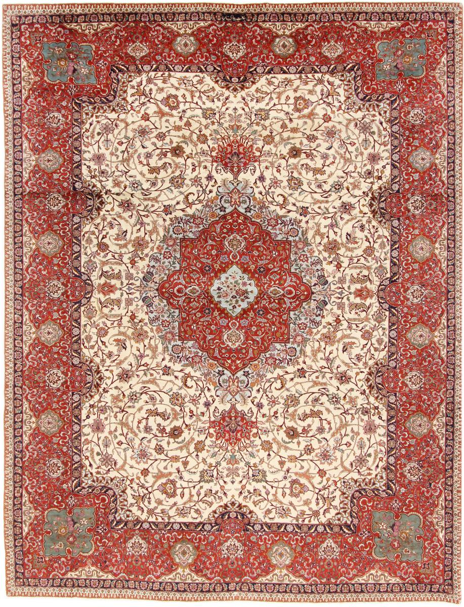 Tapete persa Tabriz 315x240 315x240, Tapete persa Atado à mão