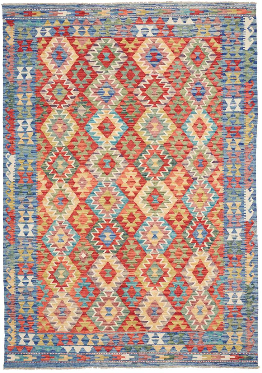 Tappeto Afgano Kilim Afghan 255x179 255x179, Tappeto persiano Tessuto a mano
