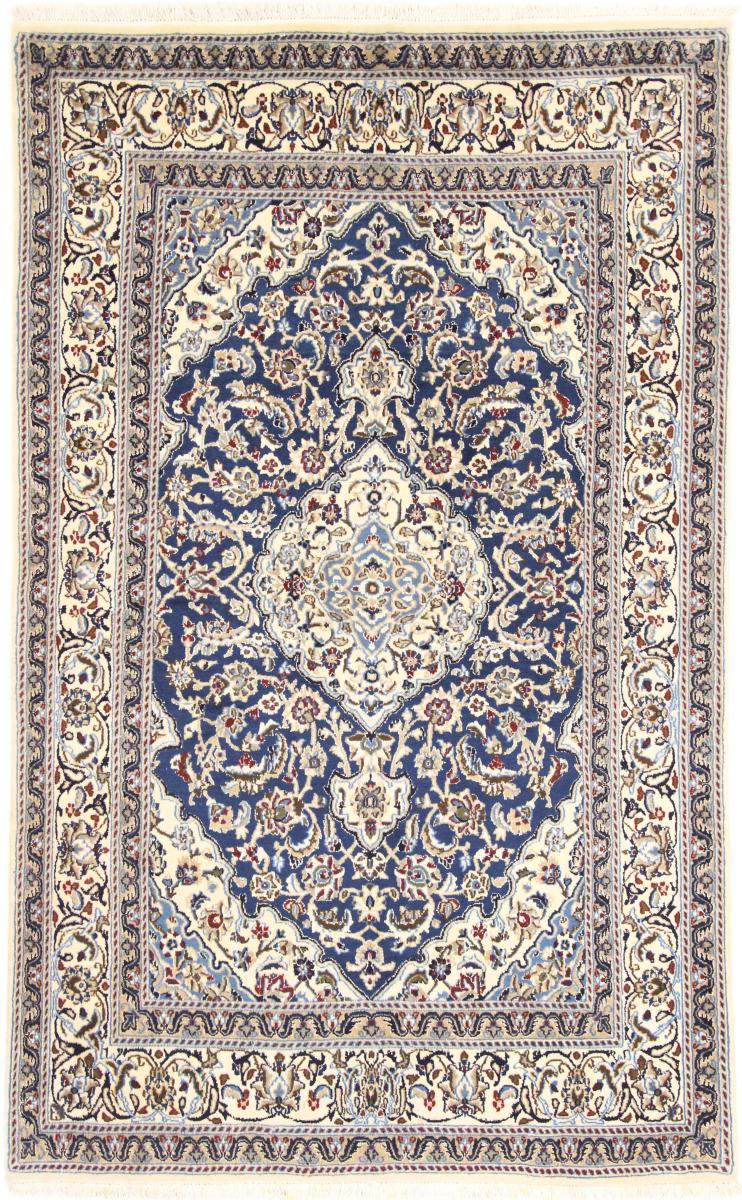 Persisk tæppe Nain 244x154 244x154, Persisk tæppe Knyttet i hånden