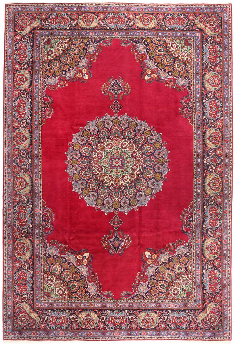 Perzsa szőnyeg Kashan Antik 12'9"x8'9" 12'9"x8'9", Perzsa szőnyeg Kézzel csomózva