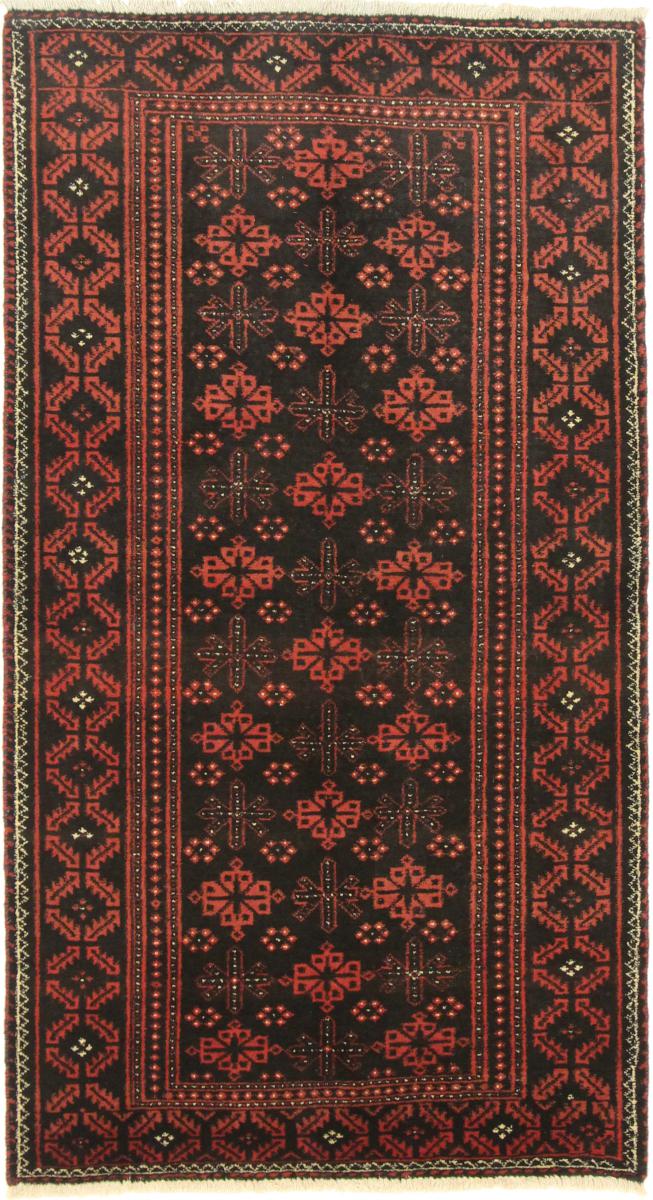 Persian Rug Baluch 196x104 196x104, Persian Rug Knotted by hand