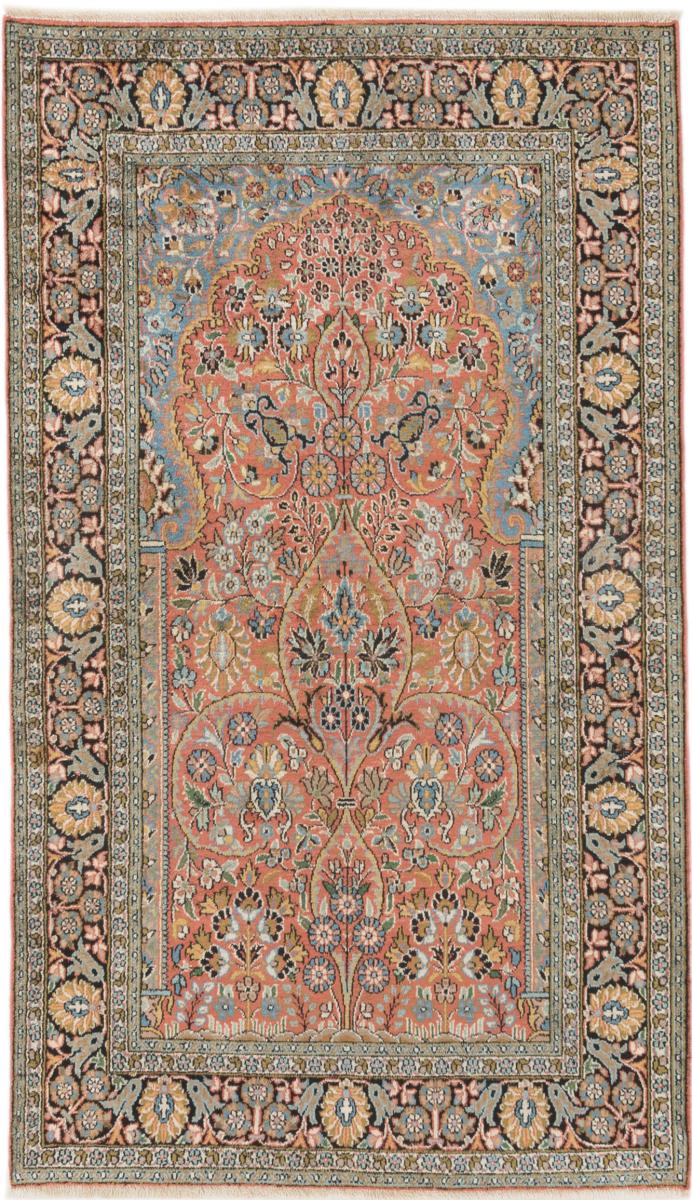 Indo rug Kashmir Silk 154x89 154x89, Persian Rug Knotted by hand
