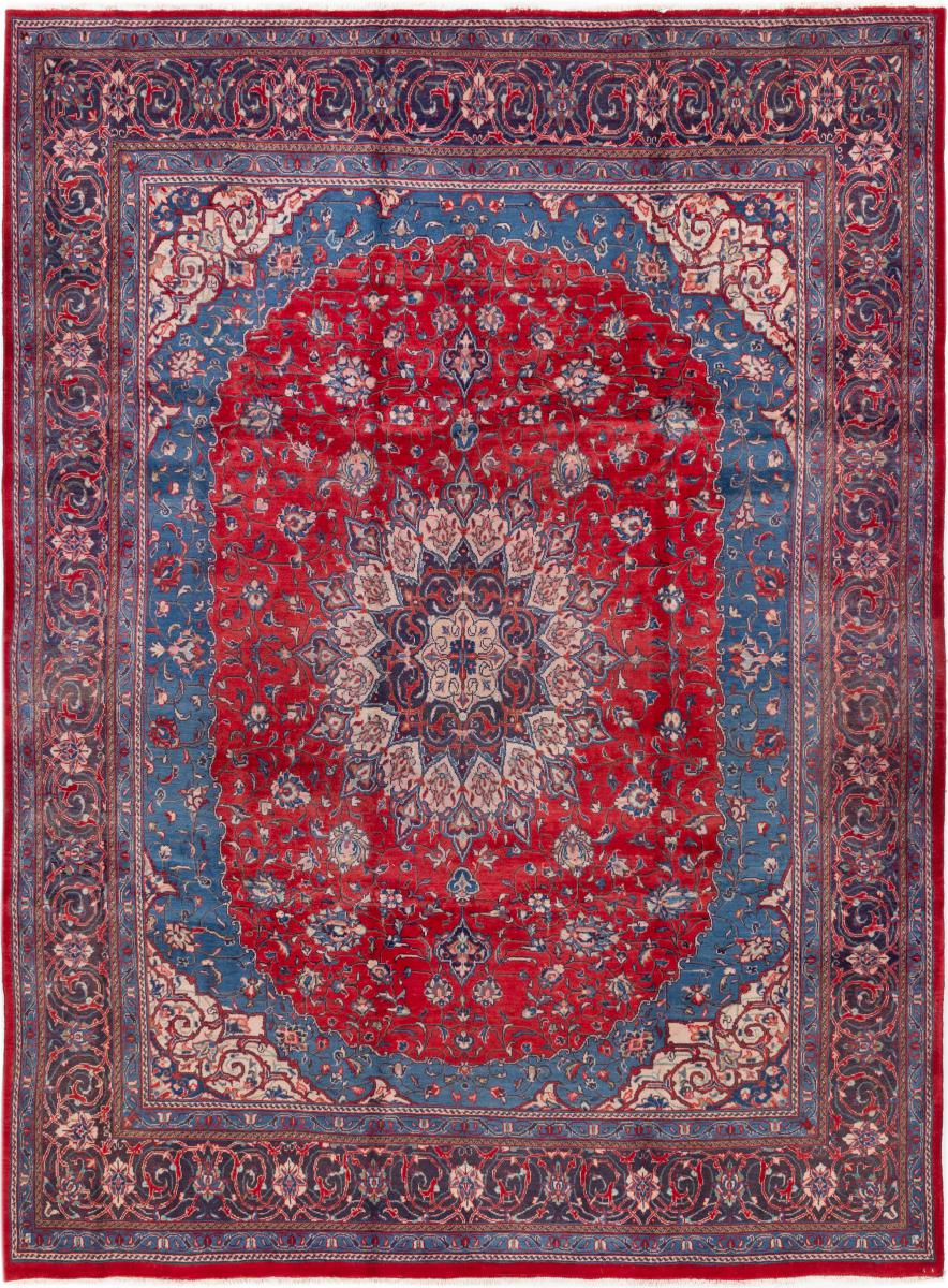 Alfombra persa Mahal 386x286 386x286, Alfombra persa Anudado a mano