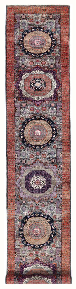 Tapis pakistanais Mamluk 467x77 467x77, Tapis persan Noué à la main