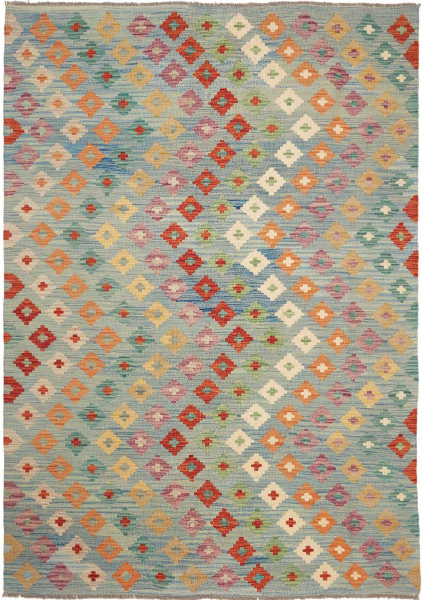 Tapete afegão Kilim Afegão 239x164 239x164, Tapete persa Tecido à mão