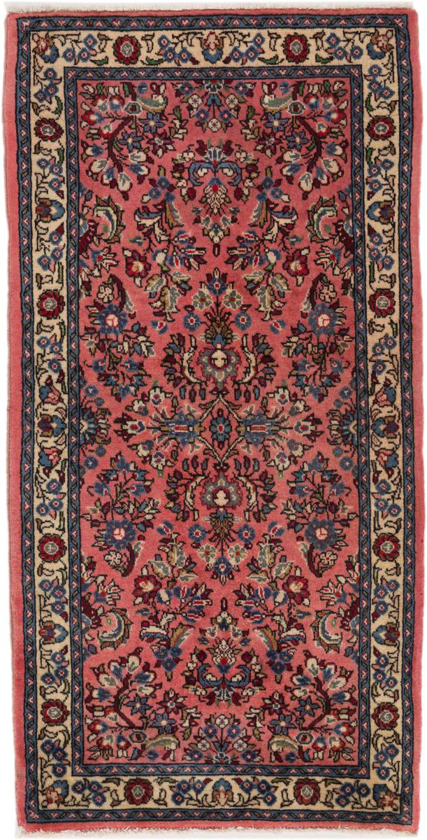 Tappeto persiano Saruk 132x67 132x67, Tappeto persiano Annodato a mano