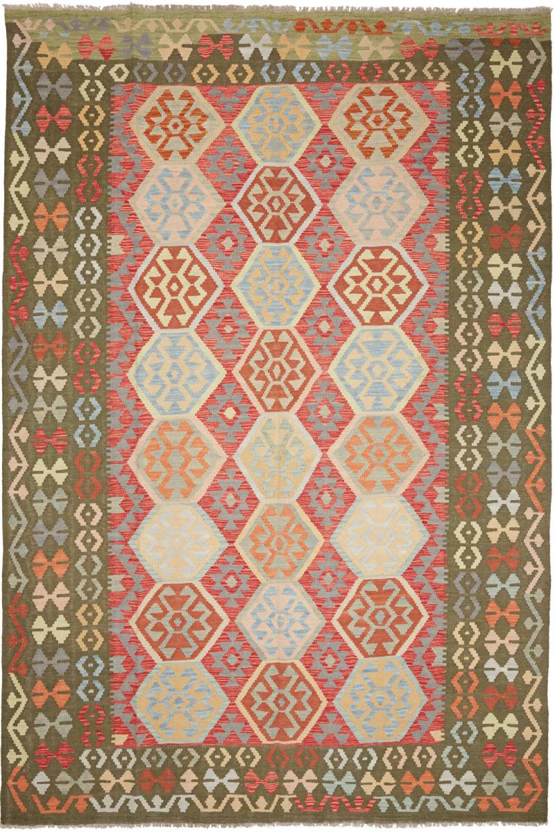 Tapete afegão Kilim Afegão 301x197 301x197, Tapete persa Tecido à mão