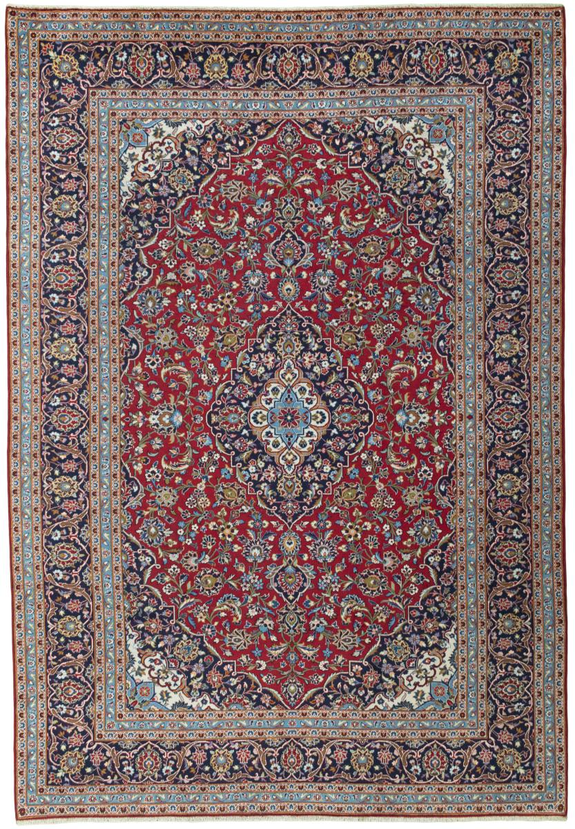 Persian Rug Keshan 11'6"x8'0" 11'6"x8'0", Persian Rug Knotted by hand