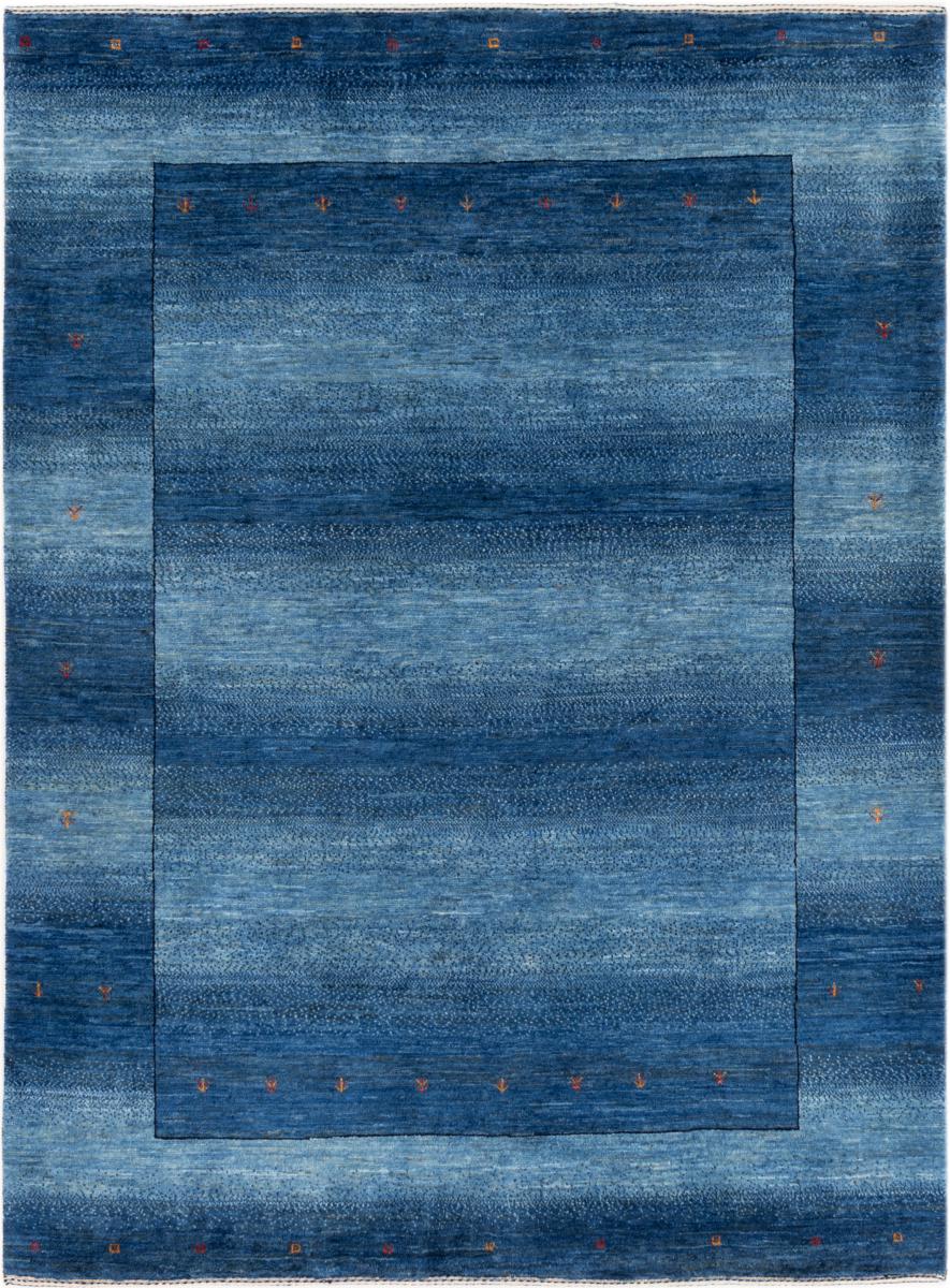 Tapis persan Persan Gabbeh Loribaft Essence 195x143 195x143, Tapis persan Noué à la main