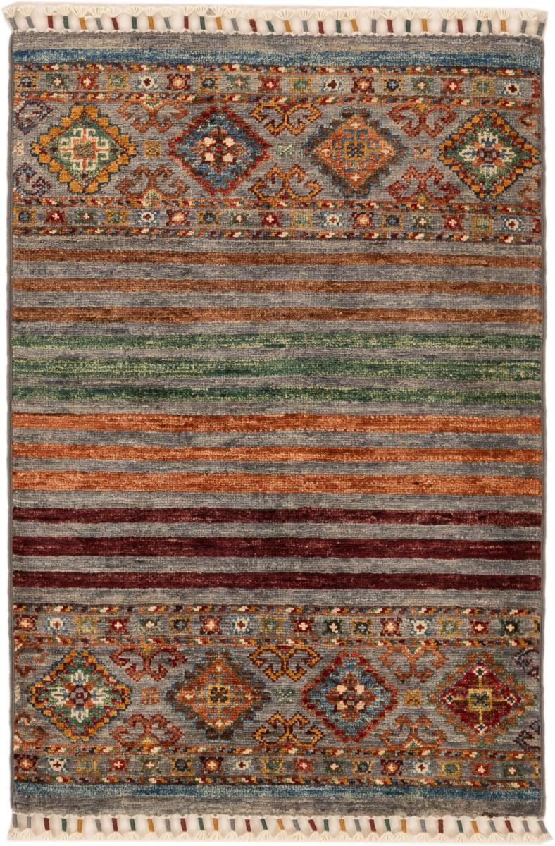 Afghan rug Arijana Shaal 91x62 91x62, Persian Rug Knotted by hand
