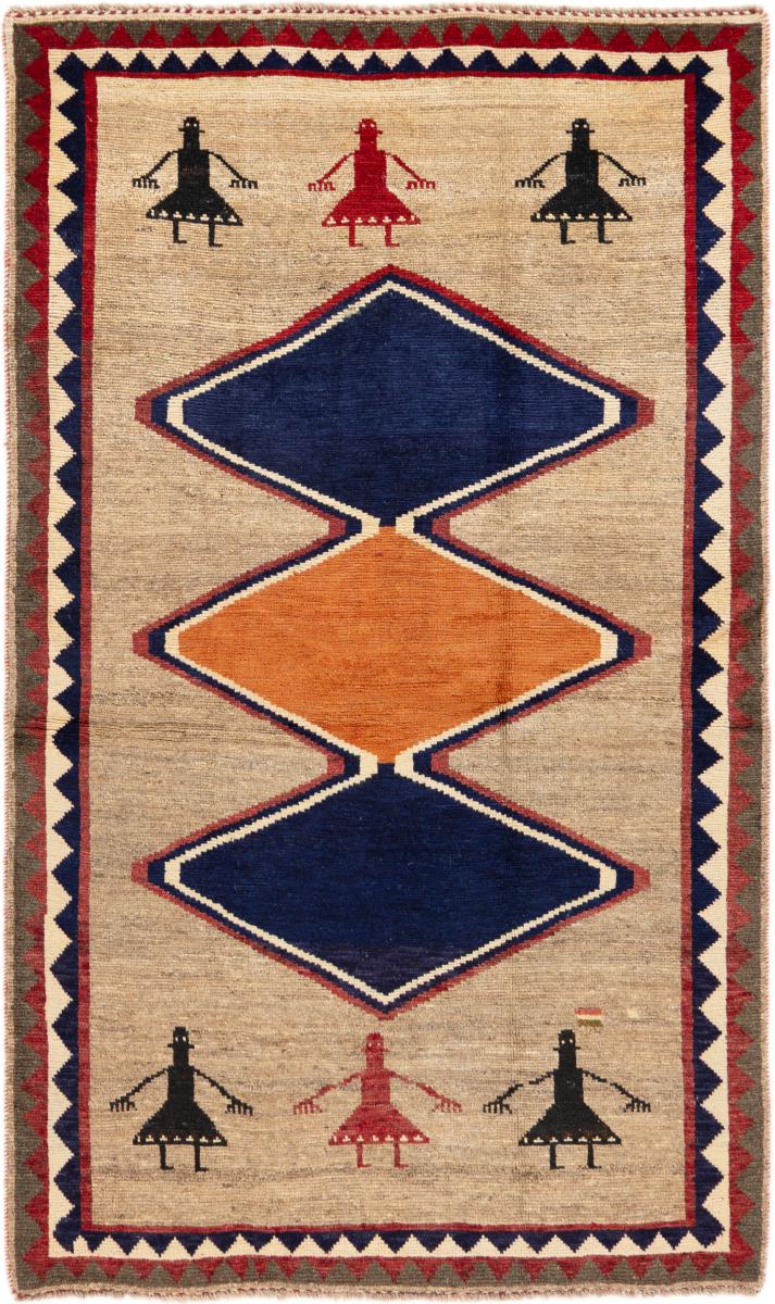 Persialainen matto Persia Gabbeh Ghashghai 210x125 210x125, Persialainen matto Solmittu käsin