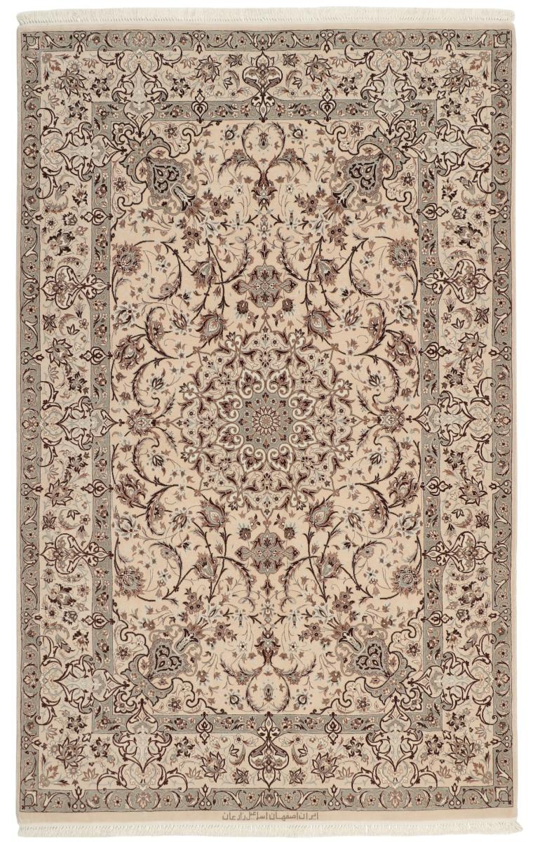 Dywan perski Isfahan Jedwabna Osnowa 205x129 205x129, Dywan perski Ręcznie tkane